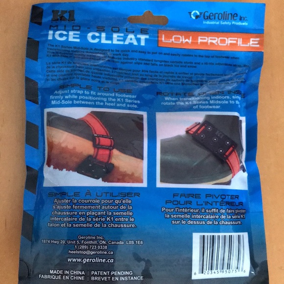 K1 series mid sole ice cleat - Picture 2 of 4